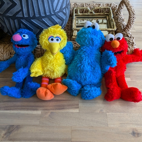 Sesame Street Toys Sesame Street Plush Characters Set Of 4 Poshmark
